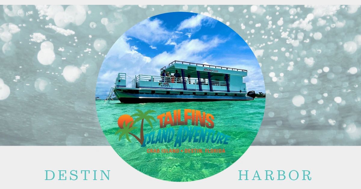 Destin Dolphin Tours, Crab Island excursions, Bachelorette & private boat tours in Destin FL